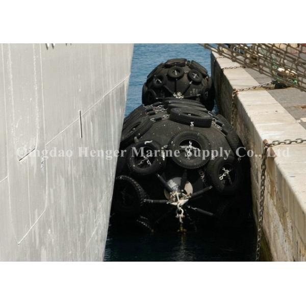 Dia 0.5m-4.5m Pneumatic Rubber Fender D Fender Rubber Marine Foam Filled