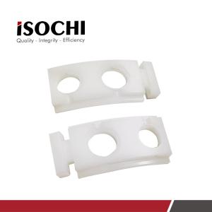 White Plastics Rectangle Pressure Foot Customized Available