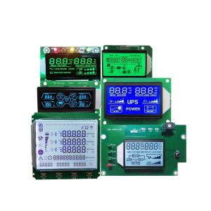 Cheap LCD Polarizer Transmissive/Transflective/Reflective Custom Monochrome 7 Segment LCD Dot Matrix COB Display Module Board for sale