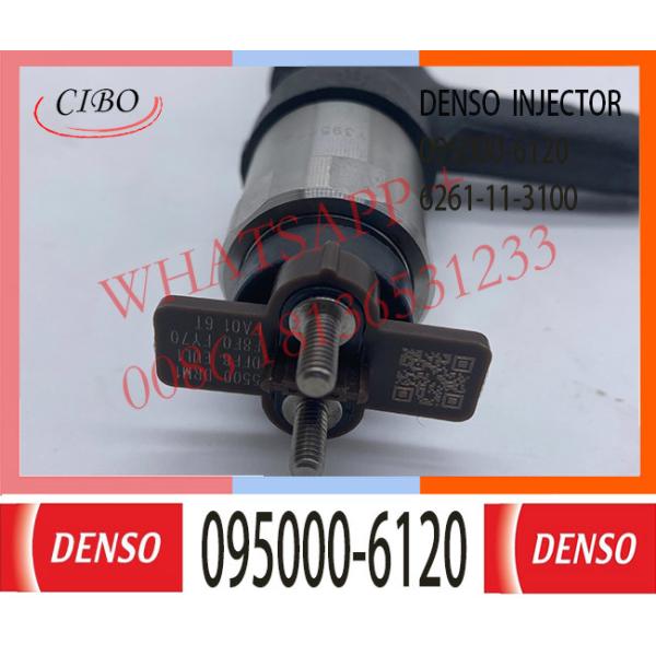 095000-6120 Denso Diesel Common Rail Fuel Injector For Komatsu PC600 PC650-8 Excavator 6261-11-3100