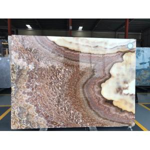 China Green grey yellow tiger onyx white marble natural stone slab on sale