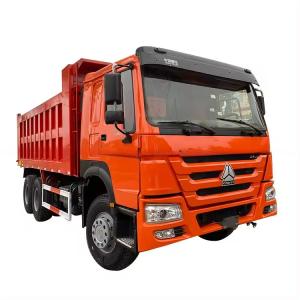6 Cylinders Used SINOTRUCK HOWO 6X4 Euro 3 Dump Trucks for Mining Transportation