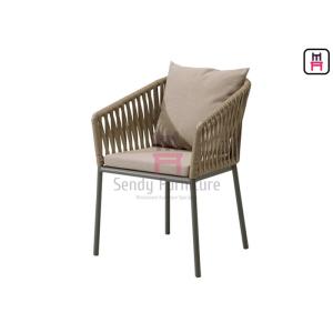 Swing Relaxing Armrests Textoline Garden Chairs Modern Style With Waterproof Cushion