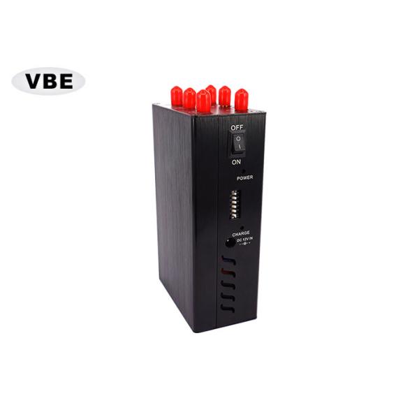 Wifi Handheld Signal Jammer Built In Rechargeable Lithium Battery Continuous