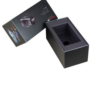 150x150mm Custom Printed Paper Boxes , Metallic Paper Packaging with plastic