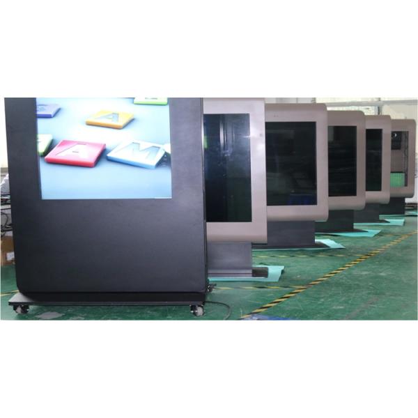 Advertising Outdoor Touch Screen Kiosk LCD Digital Signage High Brightness