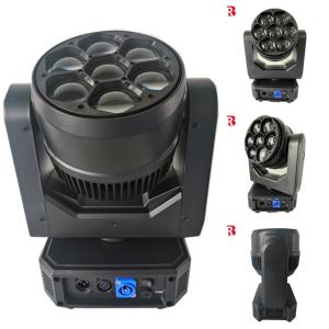 Indoor LED DMX512 Beeye Moving Head 7pcs 40W 4in1 Light For Wedding Event