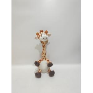 Cheap Giraffe Toy with Talking Back Function Plush electric toy for sale
