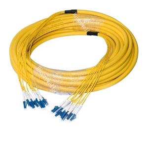 LC SC FC ST 2.0mm Singlemode Optical Fiber Single Mode Patch Cord 24 C Branch