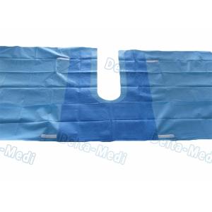 Blue Disposable Split Sheet Sets , Single Universal Medical Surgical Kit