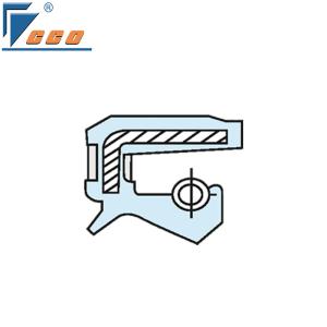 Gear Reducer Rubber Oil Seal Double Lip Oil Sealing With Low Friction