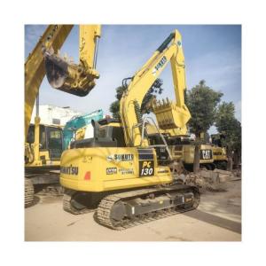 Cheap 66 kW Second Hand Komatsu PC130-7 Excavator in Shanghai with 12600KG Operating Weight for sale