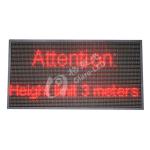 LED Scrolling Signs With Wifi Programmable Brightness 9000CD/M2 Resolution 16*16