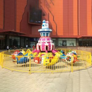 Cheap 33KW Power Crazy Amusement Rides Self Control Palne Ride 16 Riders for sale