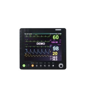 15 Inch Portable Multi Parameter Patient Monitor with Optional 2 IBP 1 Year