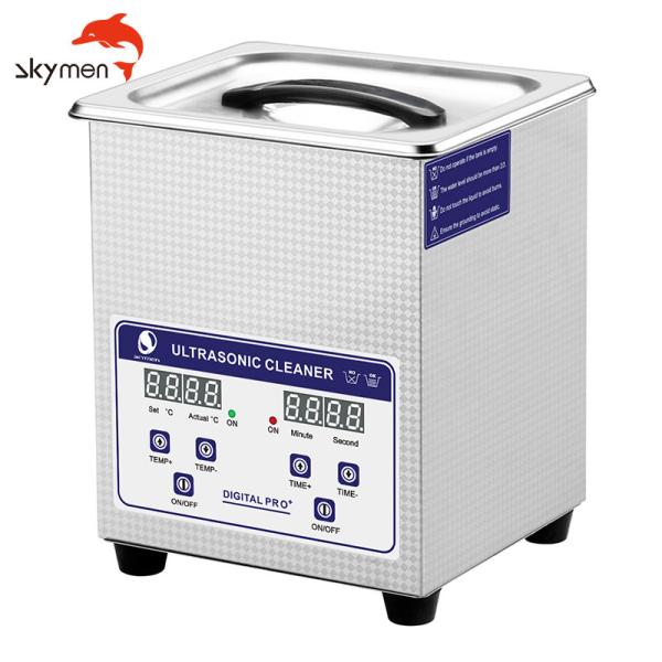 Quality 2mm Tank Benchtop Ultrasonic Cleaner 30min Timer 2L 80W Power Adjustable wholesale