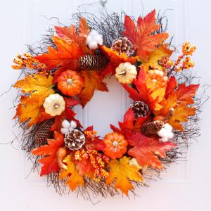 Hanging Artificial Decoration Christmas Flower Garland