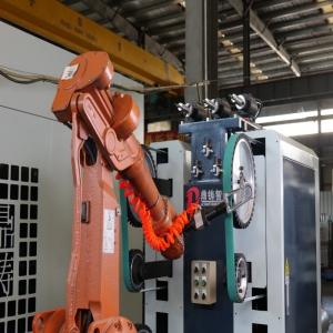 Robotic Grinding Polishing and Deburring System for Automated Metal Surface
