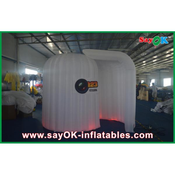 Inflatable Party Decorations Wedding White Inflatable Photo Booth Oxford Cloth 3