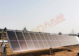 Cheap HWL Automatic Solar Tracker 90 Modules Single Axis Tracker for sale