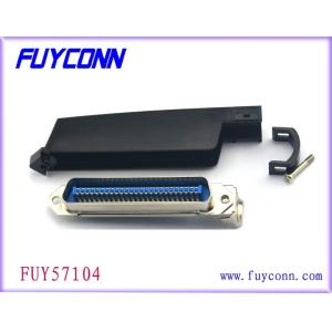 Plug 50 Pin Centronic Champ Solder Pin Connector with 90 Degree Reversed Plastic