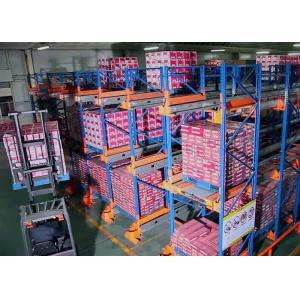 Storage Warehouse Radio Shuttle Racking System Steel Q235B Material