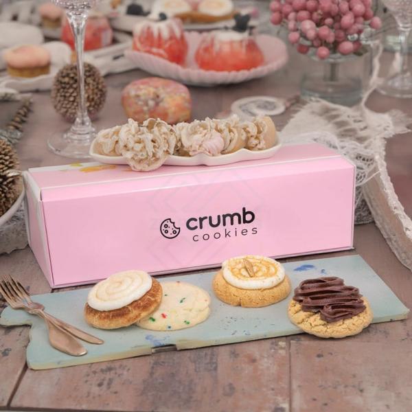 Christmas Foldable Gift Small Cardboard Boxes Bulk Cake Macaron Biscuit Packaging