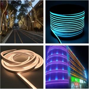 RGB Waterproof Outdoor LED Strip Light Flexible IP66 With Standard Connectors