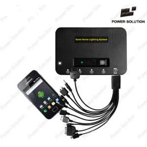 Portable Solar System with 3 Lamps and Mobile Phone Charging