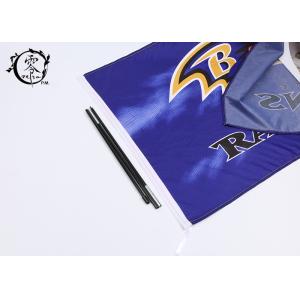 NFL Baltimore Grommets Raven Banner , 3 x 5-Foot Polyester Digitally Printed