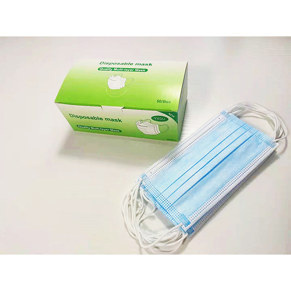 S&J En14683 Type IIR Disposable Non-woven 3ply Dental Medical Face Mask