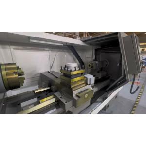 SMTCL Large CNC Lathe CAK63200 Spindle Bore 104mm Heavy Duty Metal Horizontal