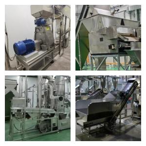 dry chilli powder processing line, pepper powder milling machine