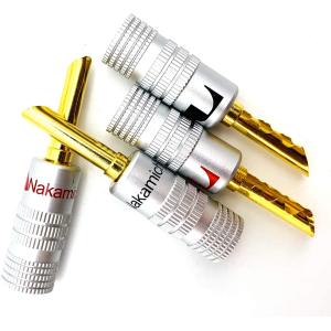 Audio Cable Nakamichi Speaker Banana Plug Practical Multipurpose