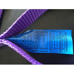 Polyester flat webbing sling , WLL 1T , safety factor 7:1 , According to EN11492