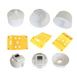 Custom ABS Housing Cover Injection Molded Parts Manufactured with Single