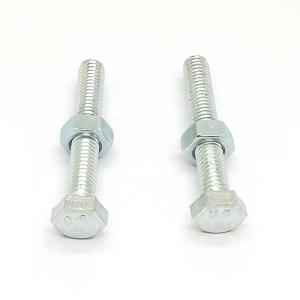 Grade 4.8/8.8/10.9/12.9 MOQ 1000 Pieces Threaded Stud Bolts with Polishing
