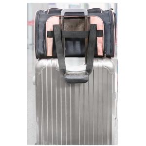 OEM / ODM Custom Expandable Pet Carrier Clear Breathable Pet Cat Bag For Travel