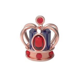 China Crystal Crown Perfume Caps Electroplating Process Environmentally Friendly And Recyclable on sale