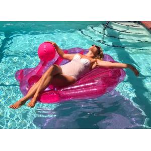 Rideable Inflatable Shell Pool Float PVC Material Light Weight Portable To Carry