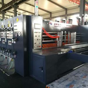 High Precision PLC Flexo Die Cutting And Printing Machine 30-50KW Power