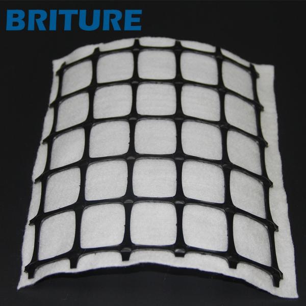 150gsm Geotextile polypropylene PP Biaxial Geogrid For Slope Stabilization 30