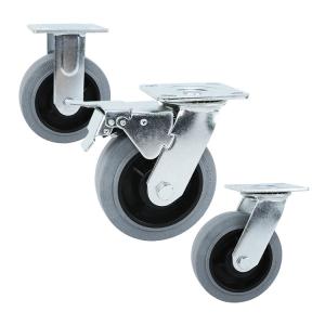 8inch 704lbs Loading Heavy Duty Conductive Casters For Trolleys