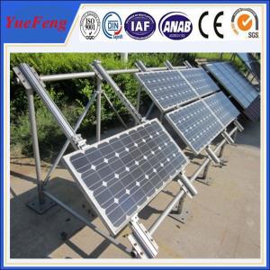 China Tin Roof PV Solar Panel Aluminum Mounting System , solar brackets, commercial solar system on sale