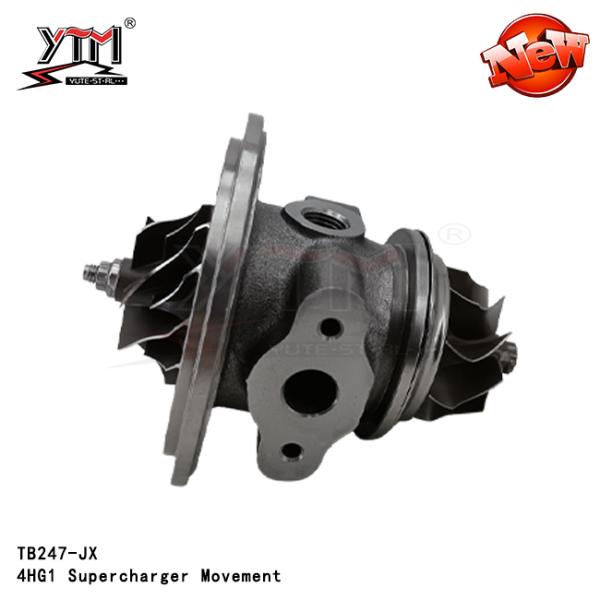 4HG1 Turbo Charger Supercharger Movement