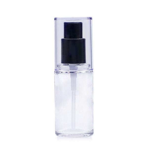 35ml Empty Ellipse Glass Powder Foundation Bottle For Cosmetic Packaging Liquied Makeup OEM
