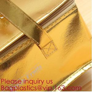 Wholesale Large Folding Soft Fresh Lunch Keeping Waterproof Nylon Insulation