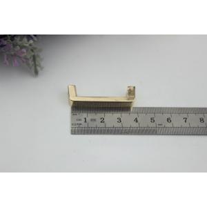 Bag accessories nickel color 31 mm zinc alloy metal arch bridge with hanging