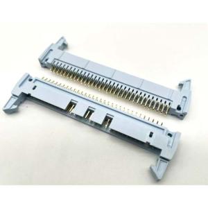 Latch Header Wire To Board Connector 2.54mm Pitch Straight 64 Pin IDC Male