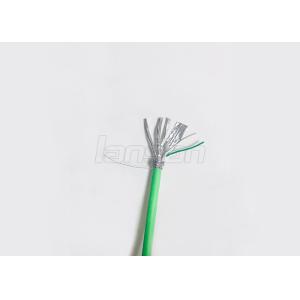 Lansan Cat 7 SFTP Cable , Pure Copper Wire LSZH Jacket Network Cable 305 M/Roll